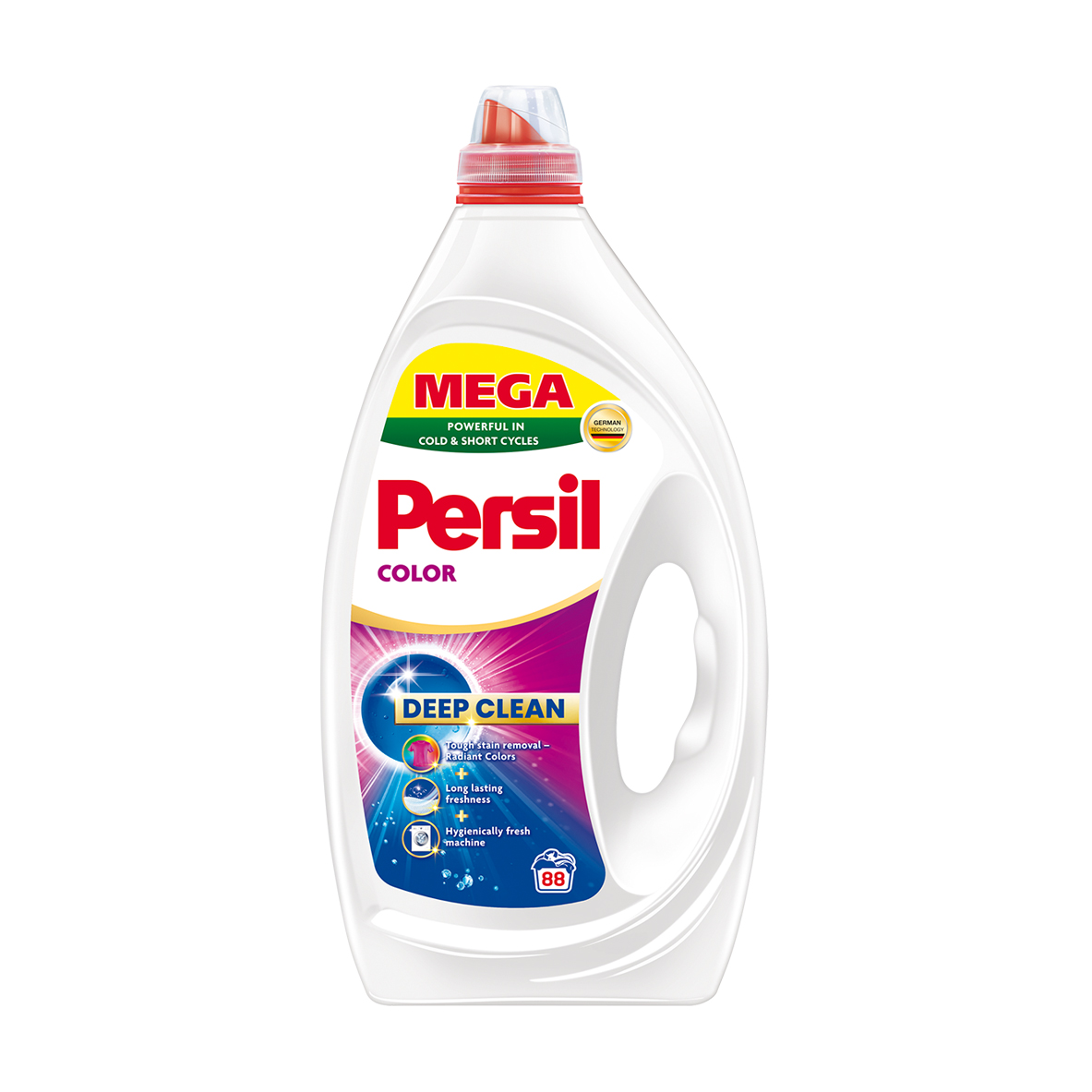 Гель для прання Persil Color Deep Clean 88 циклів прання, 3.96 л